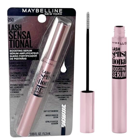 NEW Maybelline Lash Sensational Boosting EYELASH SERUM 0.18 fl oz Clear #250 NIP - Picture 1 of 6